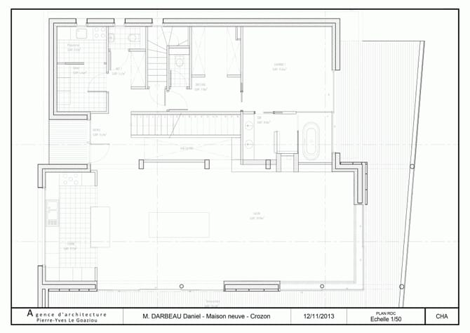 Vue du projet en phase finale de construction