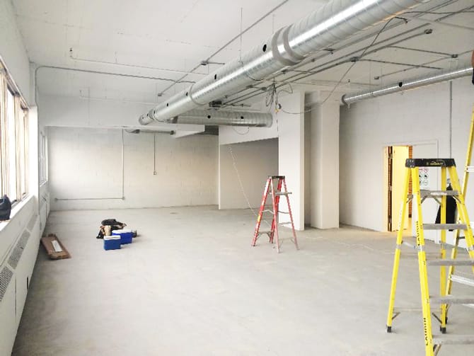 Conduits de ventilation - Chantier Credo