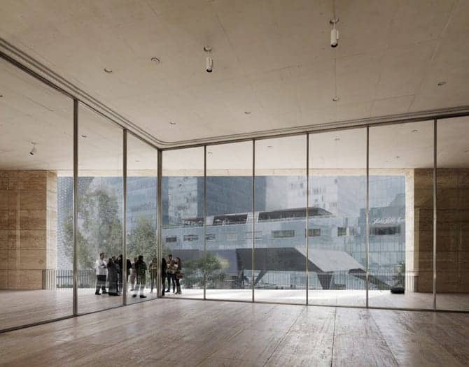 Circulation intérieure Musée Jumex - Fluidité spatiale