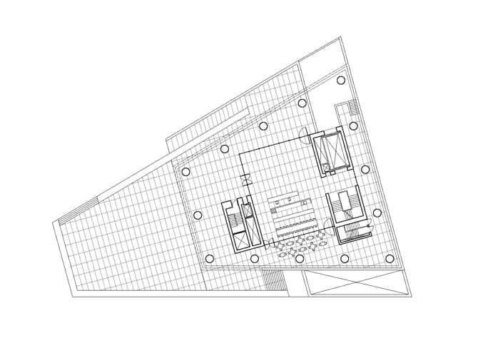 Perspective architecturale Musée Jumex - Design urbain