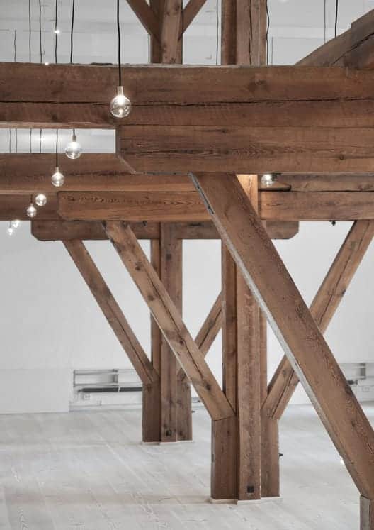 Rénovation bureaux modernes architecture industrielle