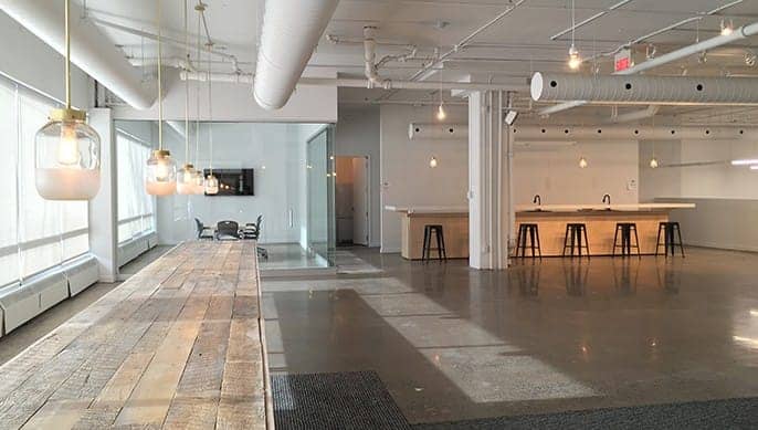 La Gare espace coworking Mile-End design intérieur commercial